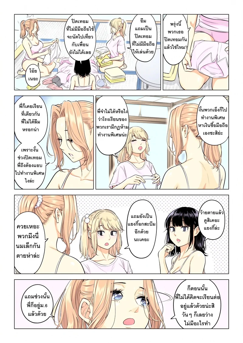 อ่านโดจิน หน้าที่บำบัดความใคร่ให้พ่อบุญธรรมของพวกเราสามพี่น้อง แปลไทย